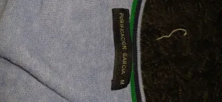 Jersey Purificación García Azul Talla M