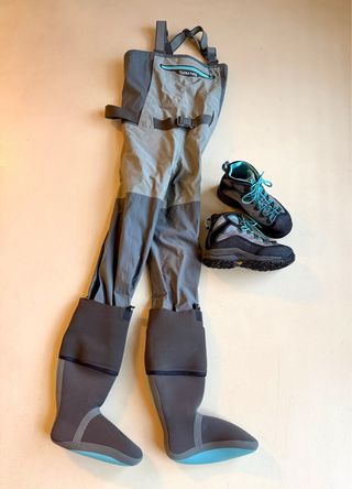 Simms Wader Freestone + Scarponi Vapor Donna