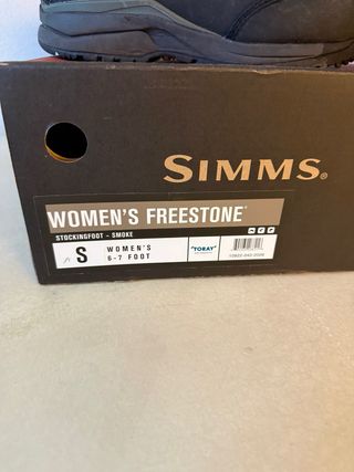 Simms Wader Freestone + Scarponi Vapor Donna