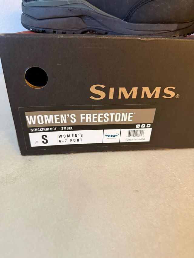 Simms Wader Freestone + Scarponi Vapor Donna