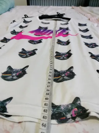 Camisa Nike Mujer Estampado Gatos