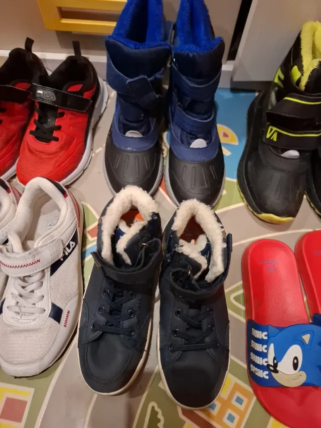 Lote Zapatillas Niño Talla 34