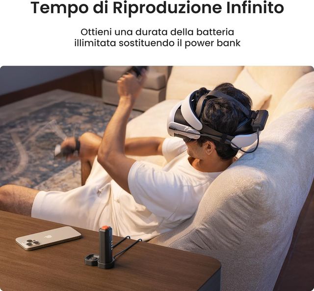 KIWI design P5000 Power Bank 2x 5000mAh Meta Quest