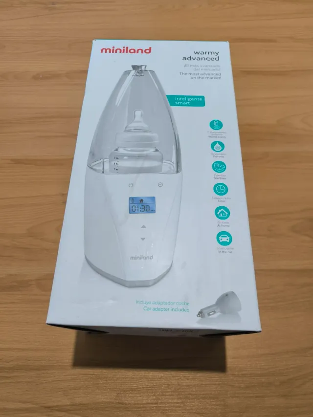 Calientabiberones y esterilizador digital Miniland