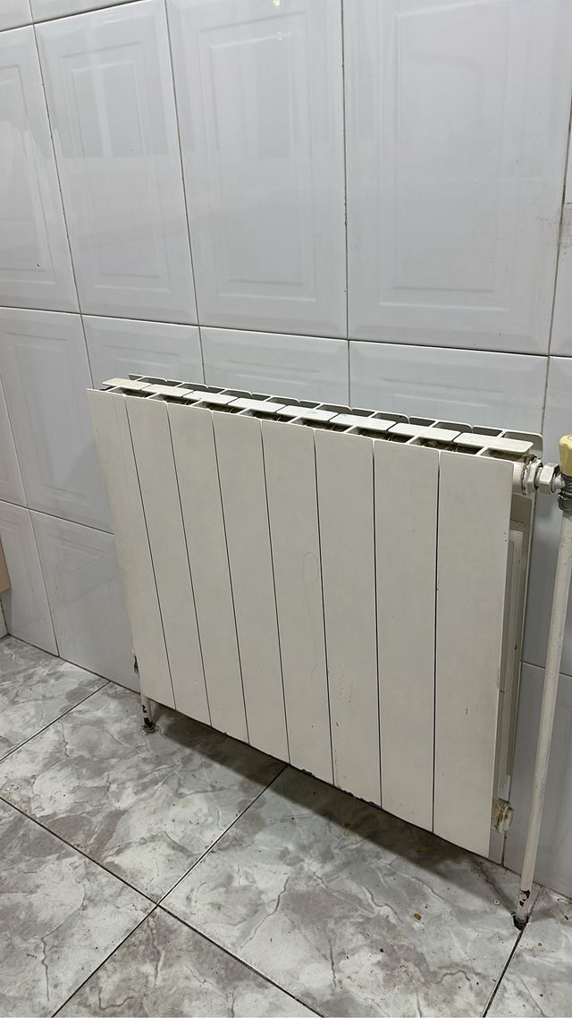 Radiador de agua blancos. 8