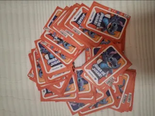 159 sobres Cromos Hora de Jugar Carrefour Disney