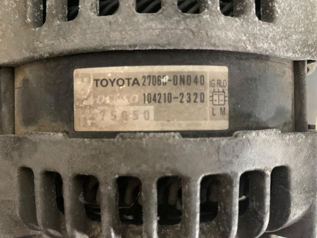 ALTERNADOR DENSO TOYOTA YARIS