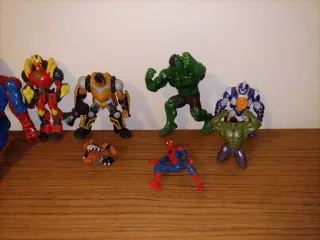 Action figure Gormiti e Marvel