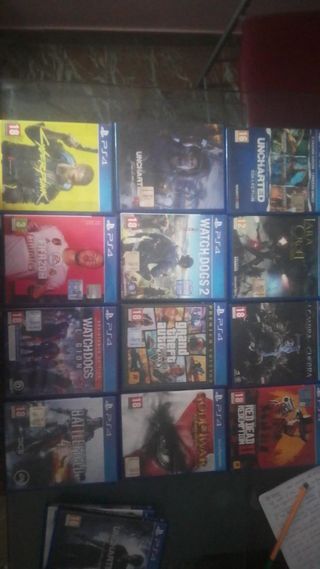 Giochi PS4: Cyberpunk, Uncharted, GTA V, Red Dead