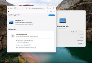 MB Air 13” M4 MediaMarkt Factura 11 Ciclos Batt
