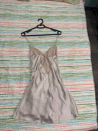 Vestido Zara Tirantes Espalda Descubierta