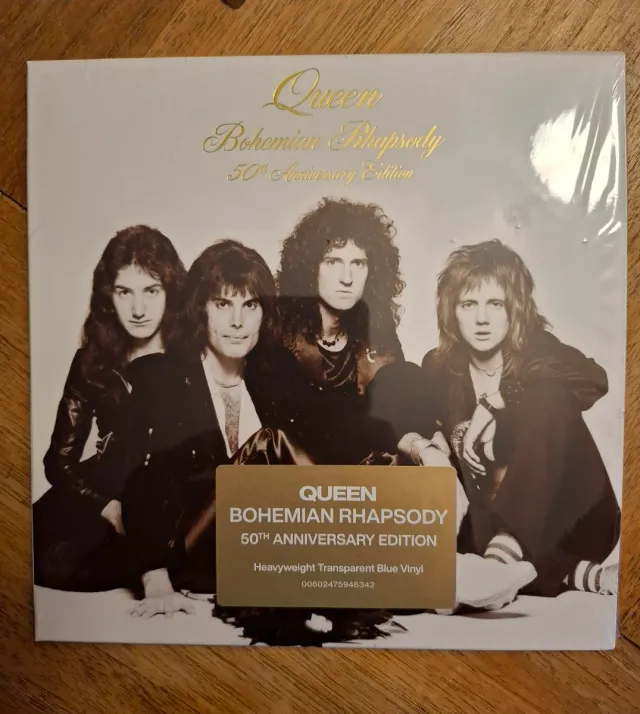 Queen Bohemian Rhapsody Vinile Blu 50th Anniv.