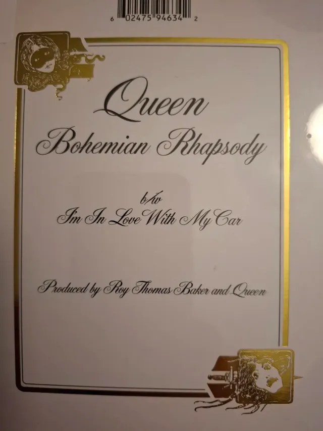 Queen Bohemian Rhapsody Vinile Blu 50th Anniv.