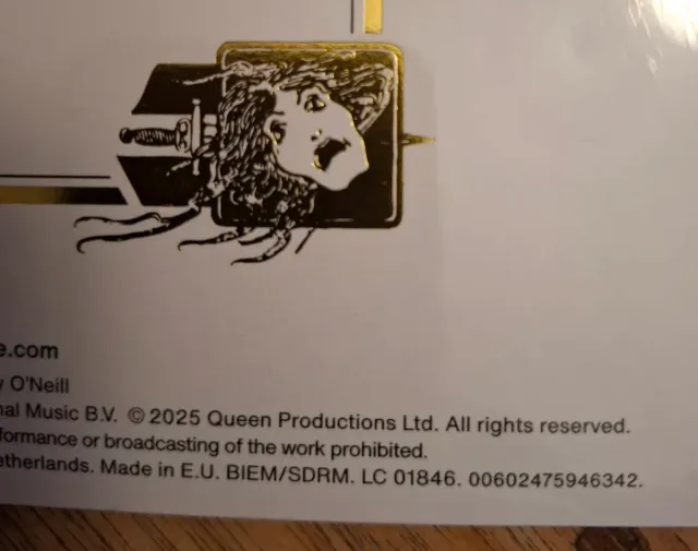 Queen Bohemian Rhapsody Vinile Blu 50th Anniv.