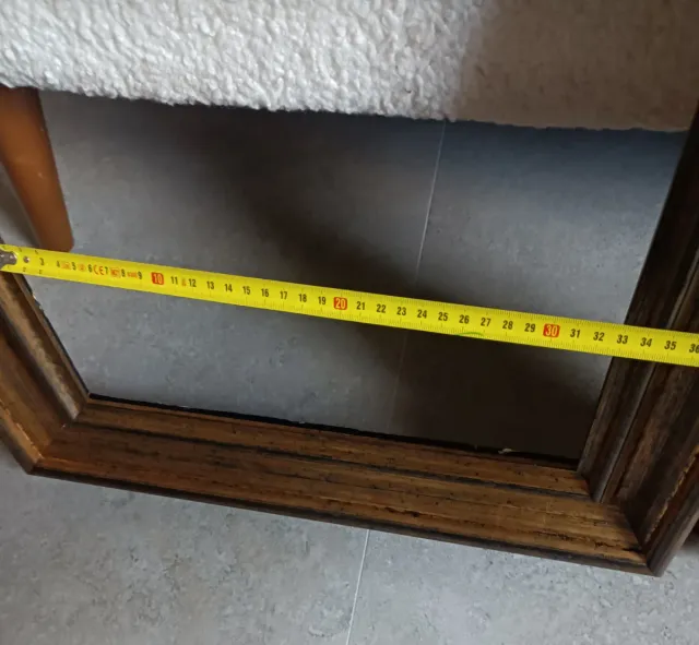 2 Marcos antiguos dorado envejecido