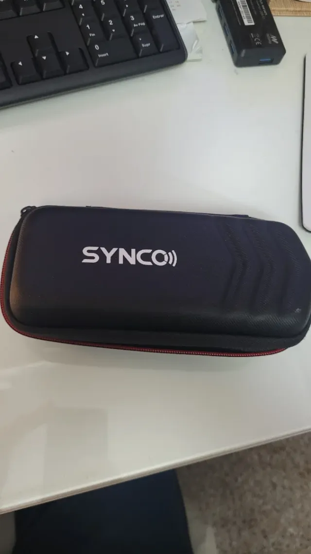 2 Micrófonos inalámbricos SYNCO G2 Transmisor