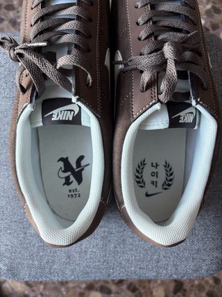 Nike Cortez SE Hangul Day Marrón Blanco