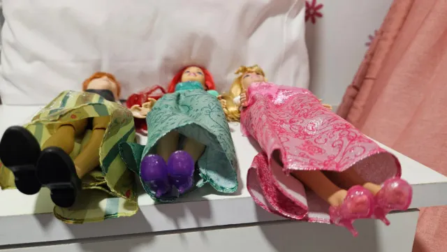 Lote Muñecas Princesas Disney