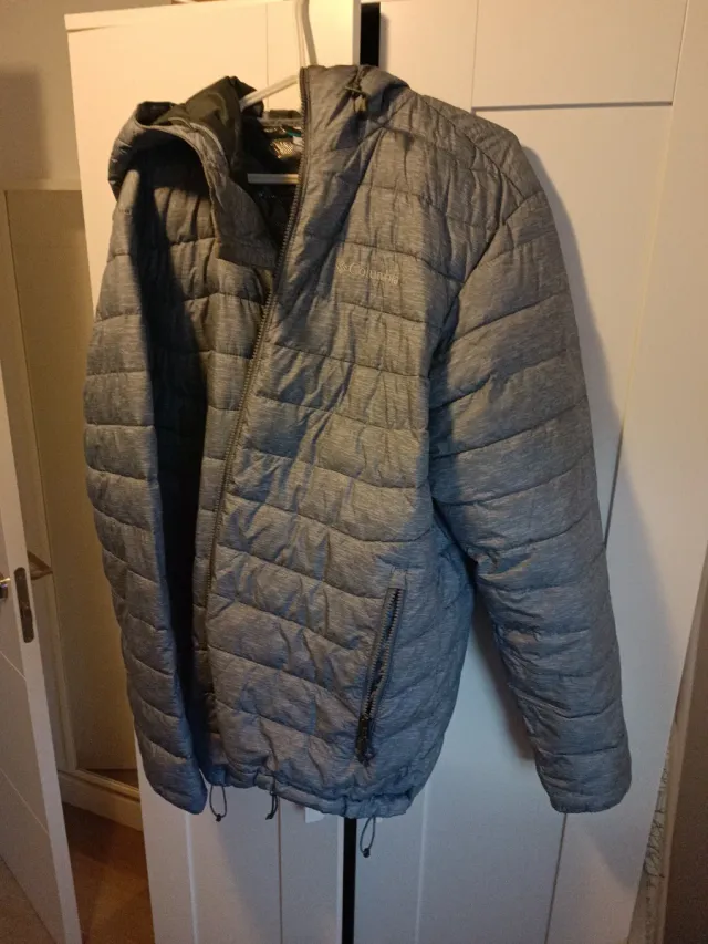 Chaqueta Columbia Hombre Gris