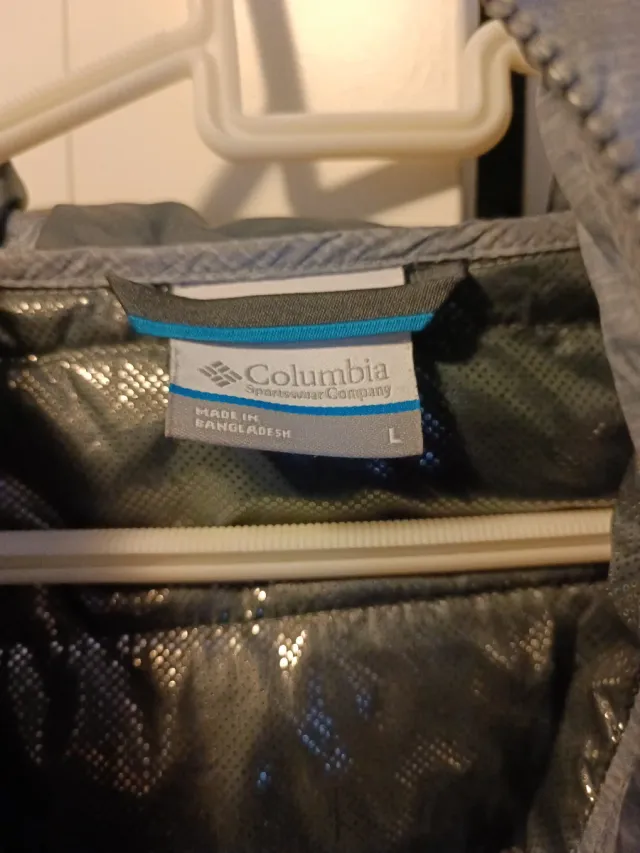 Chaqueta Columbia Hombre Gris