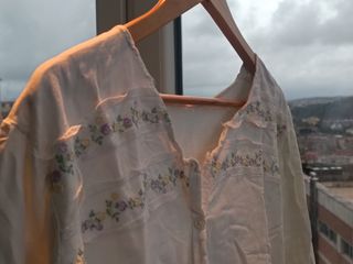 3 camicie da notte ricamate