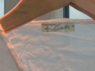 3 camicie da notte ricamate