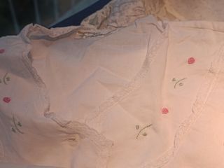 3 camicie da notte ricamate