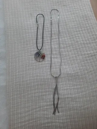 Colgantes Bisutería Multicolor y Plateados