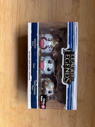 Pack 3 Figuras Poro League of Legends x2