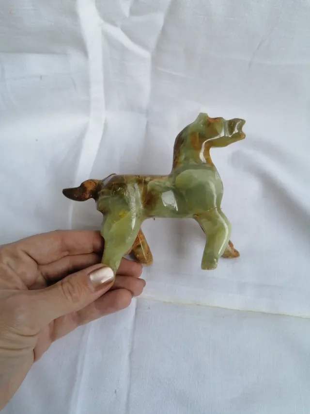 Caballo de Onix Verde