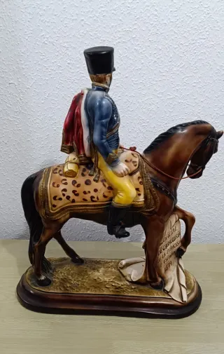 Figura Jinete Húsares Oficial Caballería España