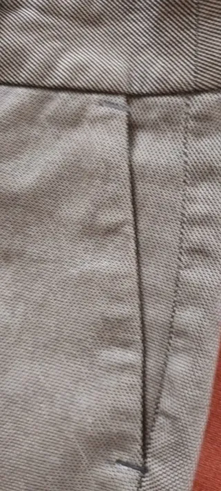 Pantalón Zara Beige/Marrón