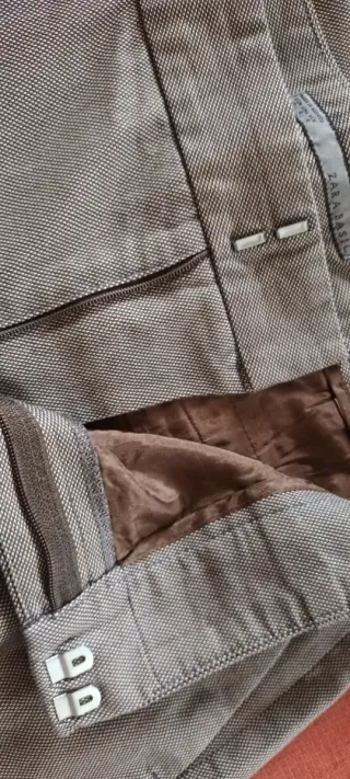 Pantalón Zara Beige/Marrón