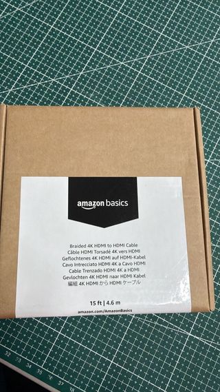 Cable HDMI Amazon Basics Trenzado 4.57m