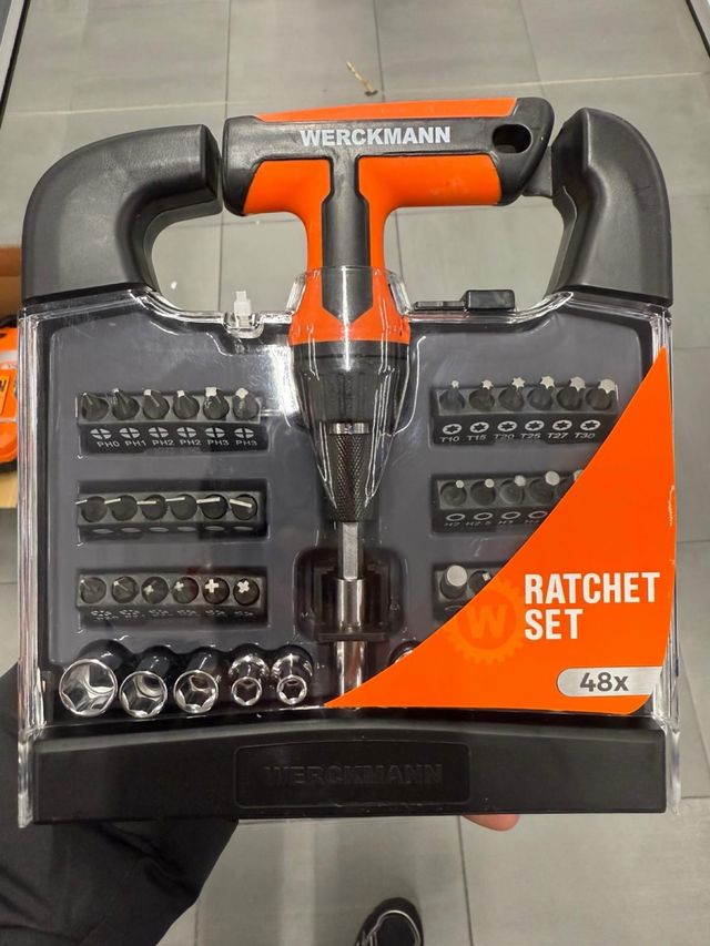 Kit Atornillador WERCKMANN 48 Piezas