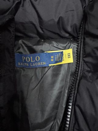 Abrigo Plumas Ralph Lauren Negro