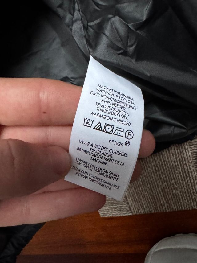 Abrigo Plumas Ralph Lauren Negro