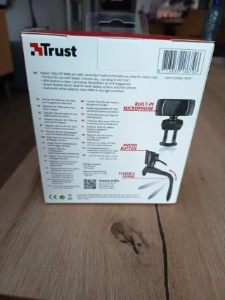 Webcam Trust HD 720P Trino