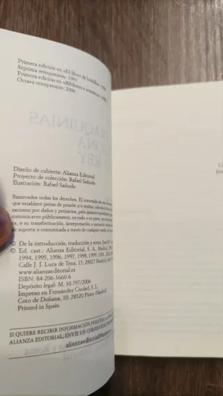 Áyax, Las Tarquinias, Antígona y Edipo Rey. Sófocl