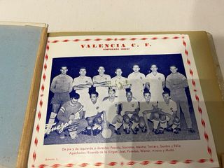Álbum Valencia CF 1960/1961