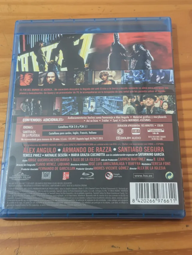 El Día de la Bestia Blu-ray