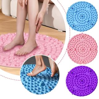 Alfombra acupresión yoga masaje pies