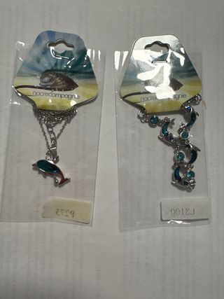 Collar y pulseras fantasía