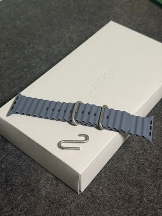 Correa Ocean Apple Watch - Gris Oscuro