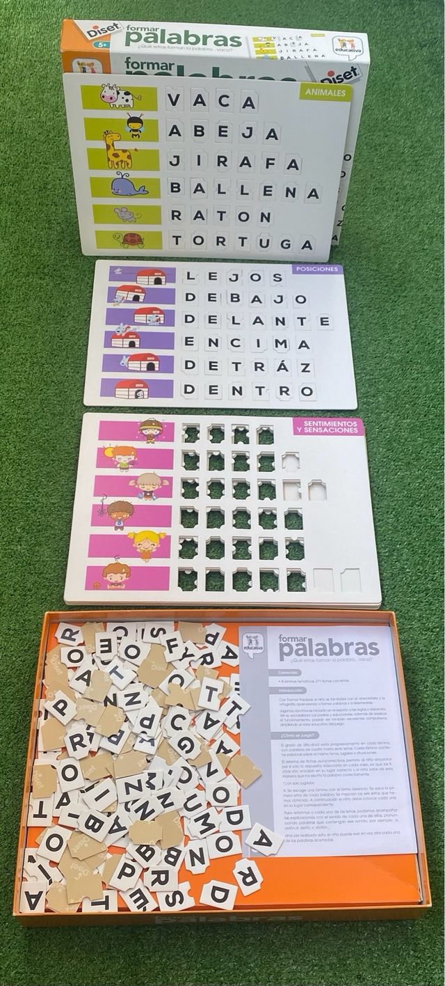 Juego Formar Palabras Educativo Diset