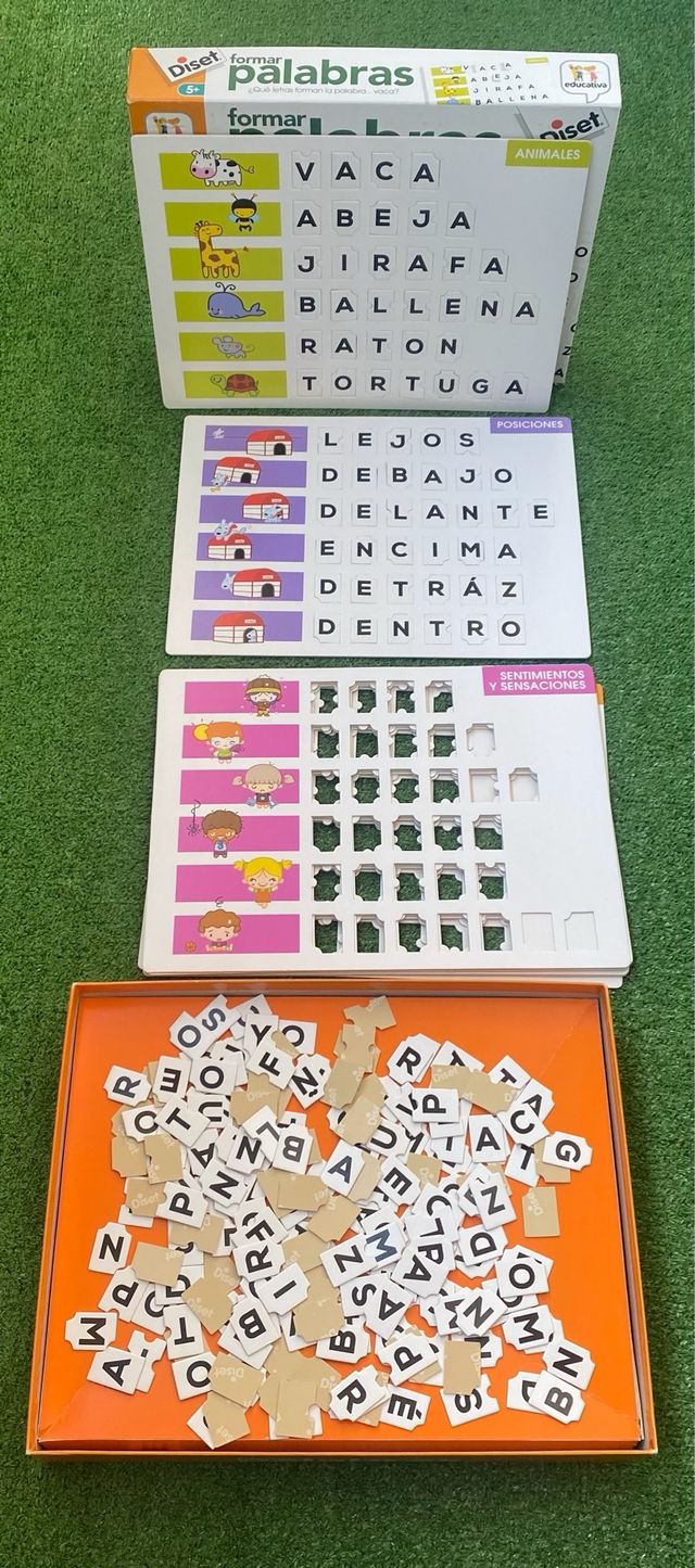 Juego Formar Palabras Educativo Diset