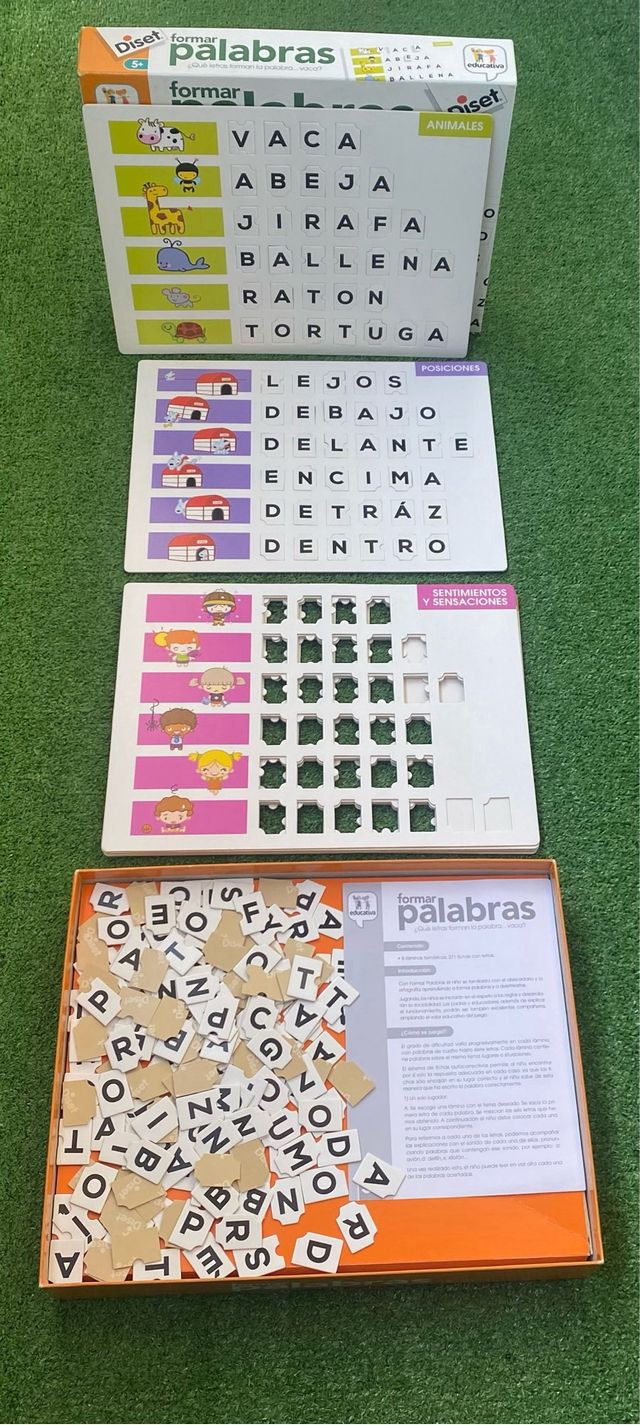 Juego Formar Palabras Educativo Diset