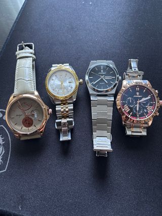 Lote 4 Relojes Marca Japonesa. Premio en concurso