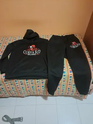 Tuta Curva Sud Milano 100% poliestere