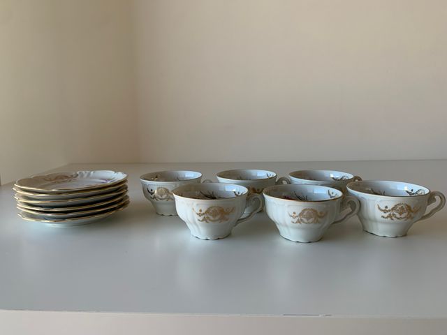 Servizio Tè Vintage B.E.S. Bavaria 6 Pezzi